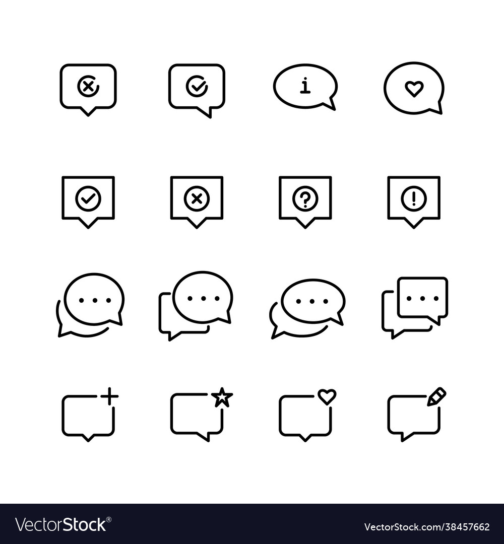 Message icons favorite new save spam alert
