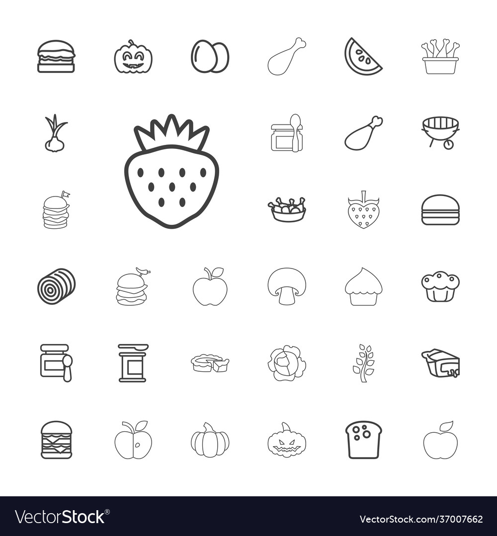 Nutrition icons