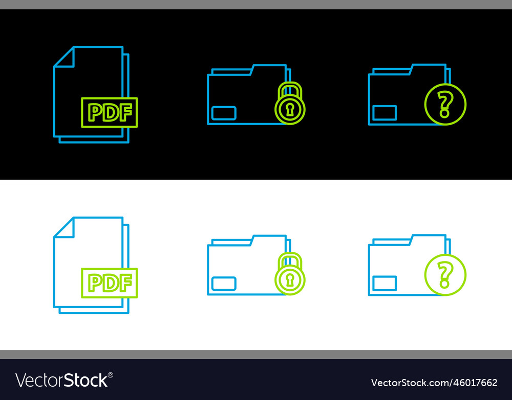 Zeile unbekannt Dokumentordner pdf Datei vector image Zeile unbekannt Dokumentordner pdf Datei