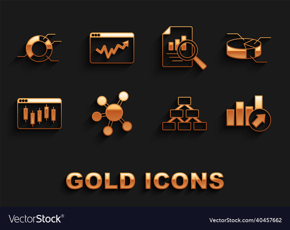 Set project team base pie chart infographic vector image Set project team base pie chart infographic