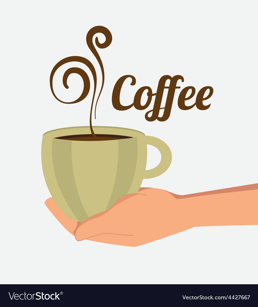 Coffee design Royalty Free Vector Image VectorStock