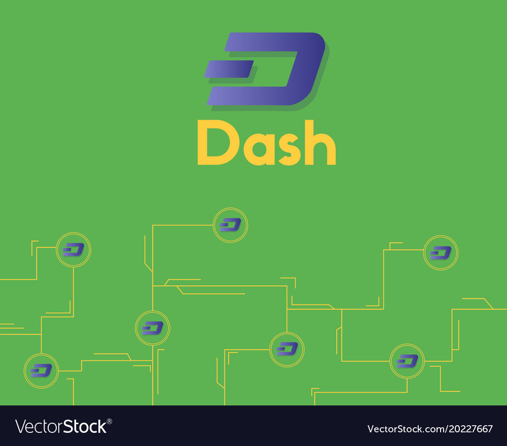 Dash blockchain circuit technology background
