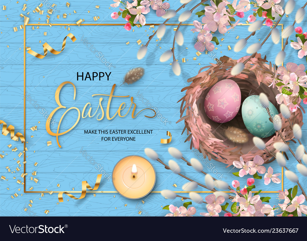 Easter holiday background