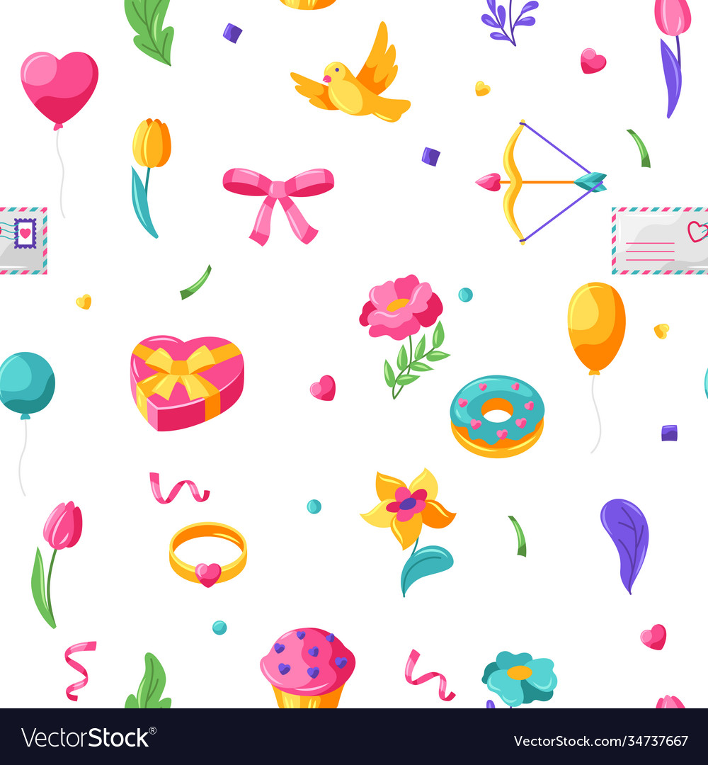 Romantic Valentine's Day Pattern