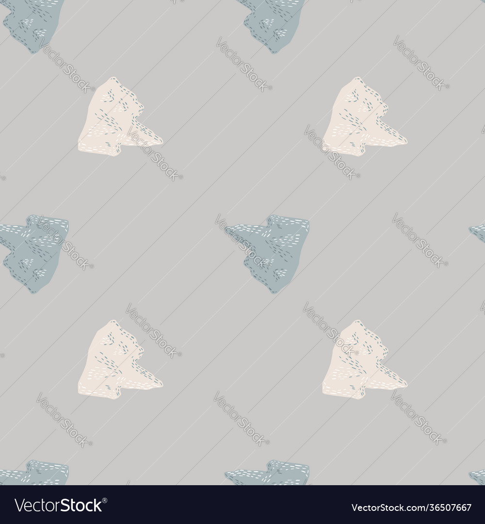 Seamless pattern in minimalistic style