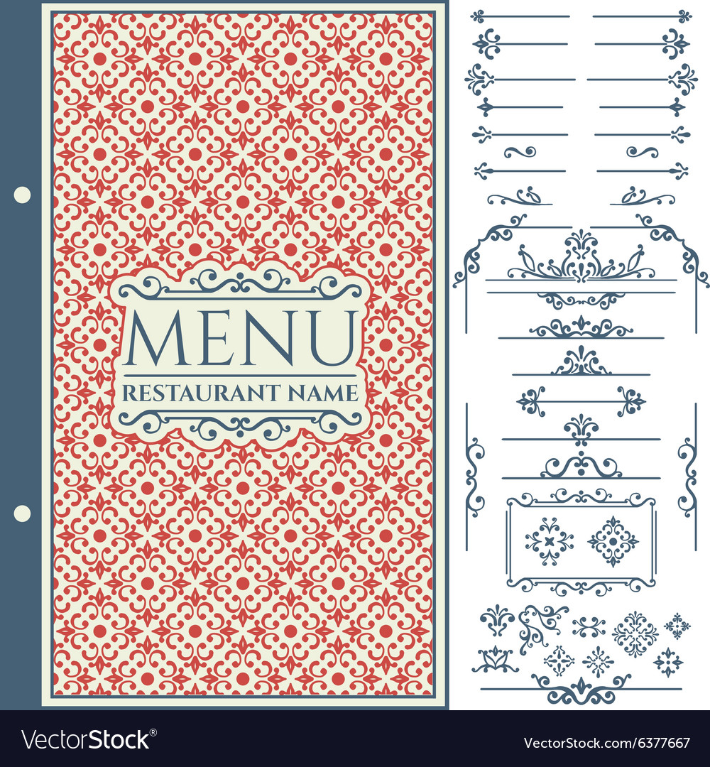 Set calligraphic design elements