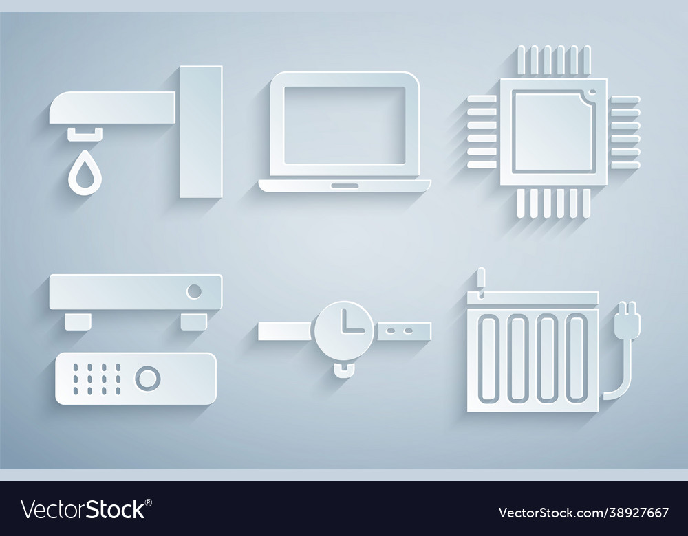 Set wrist watch processor with microcircuits cpu