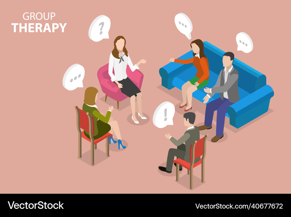 3d isometric flat conceptual Royalty Free Vector Image