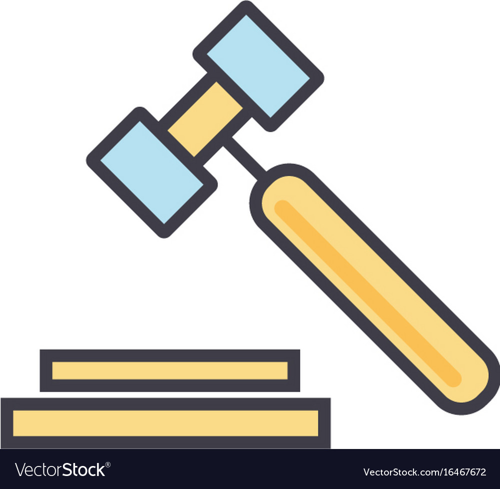 Auction hammer justice law legal court