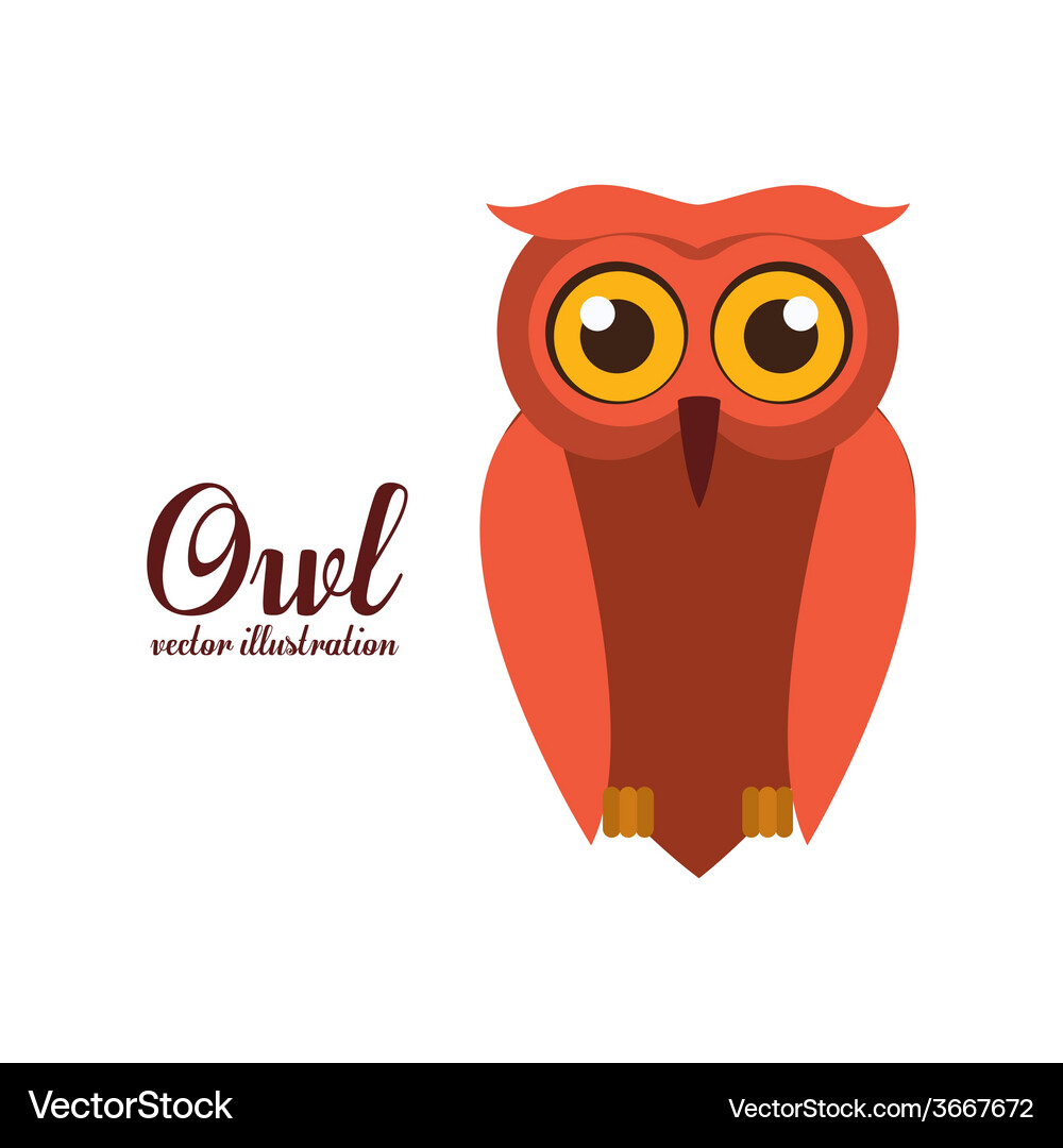 Bird design over white background Royalty Free Vector Image