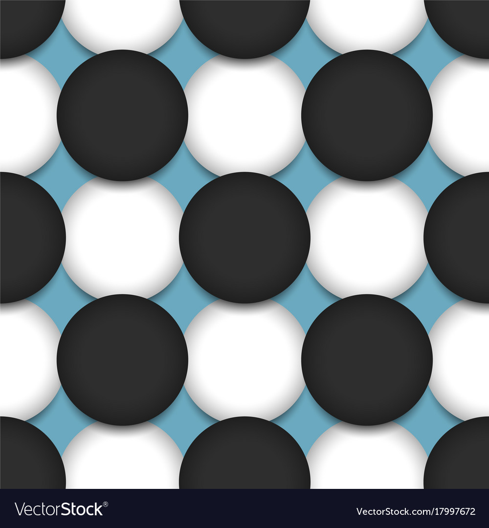 Colored circle seamless pattern shape art