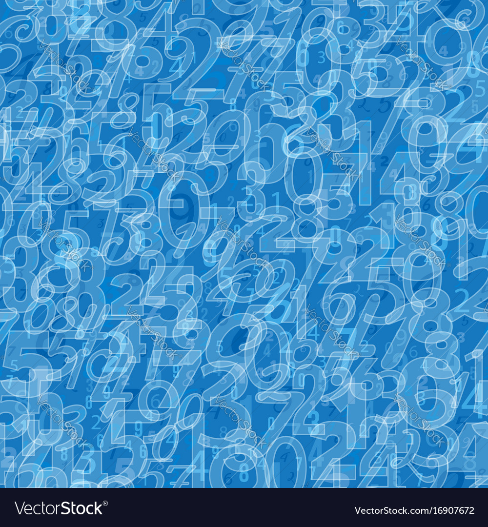 Mathematics background - different numbers pattern