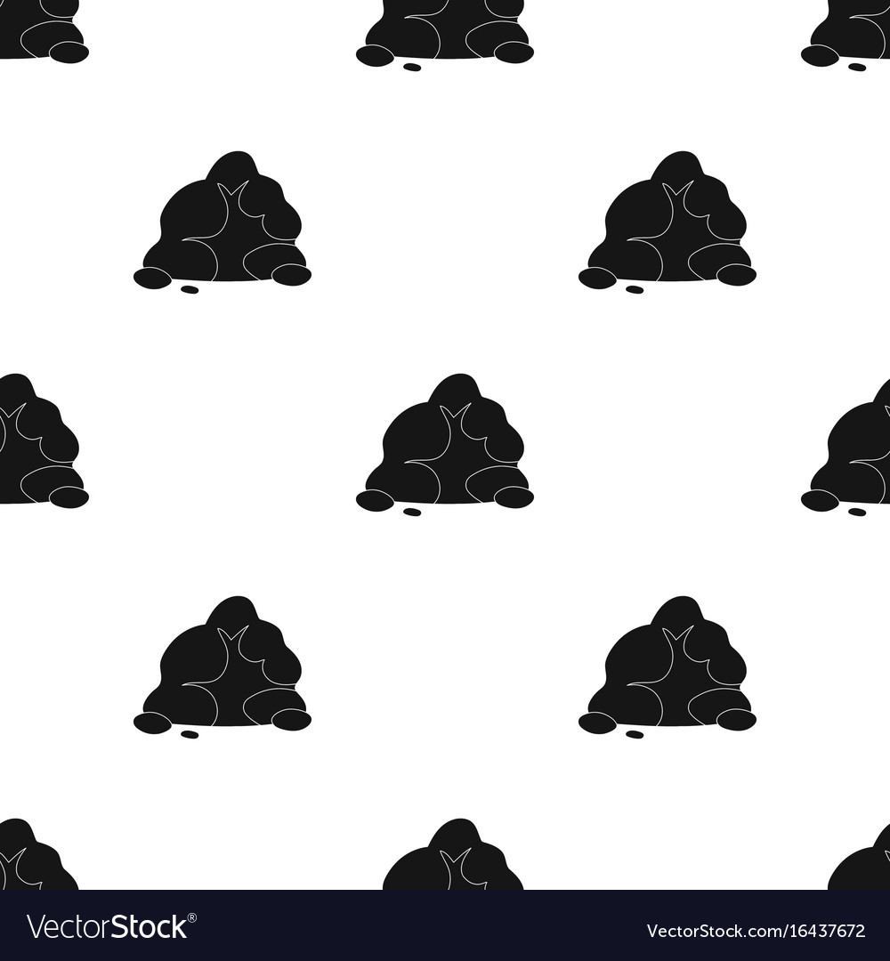 the small gray slidea mountain that consists of a vector image