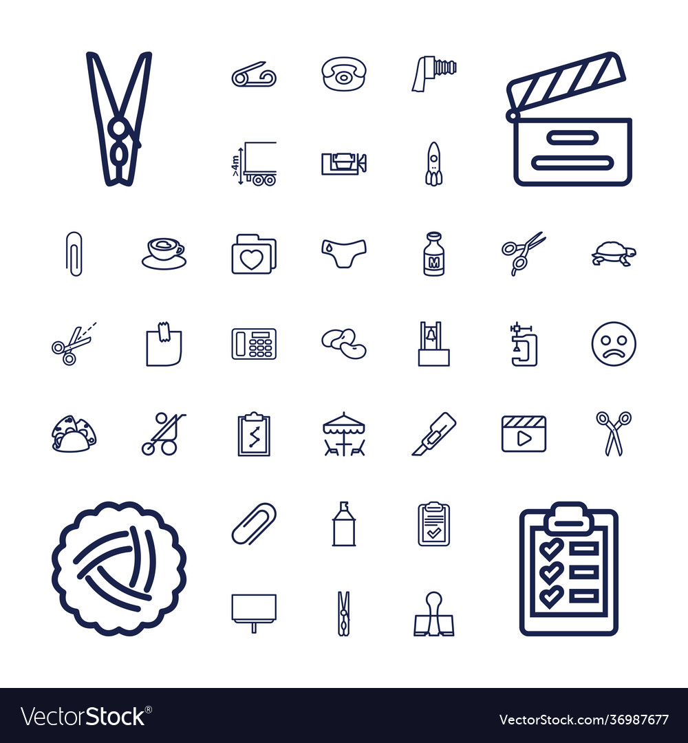 37 clip icons