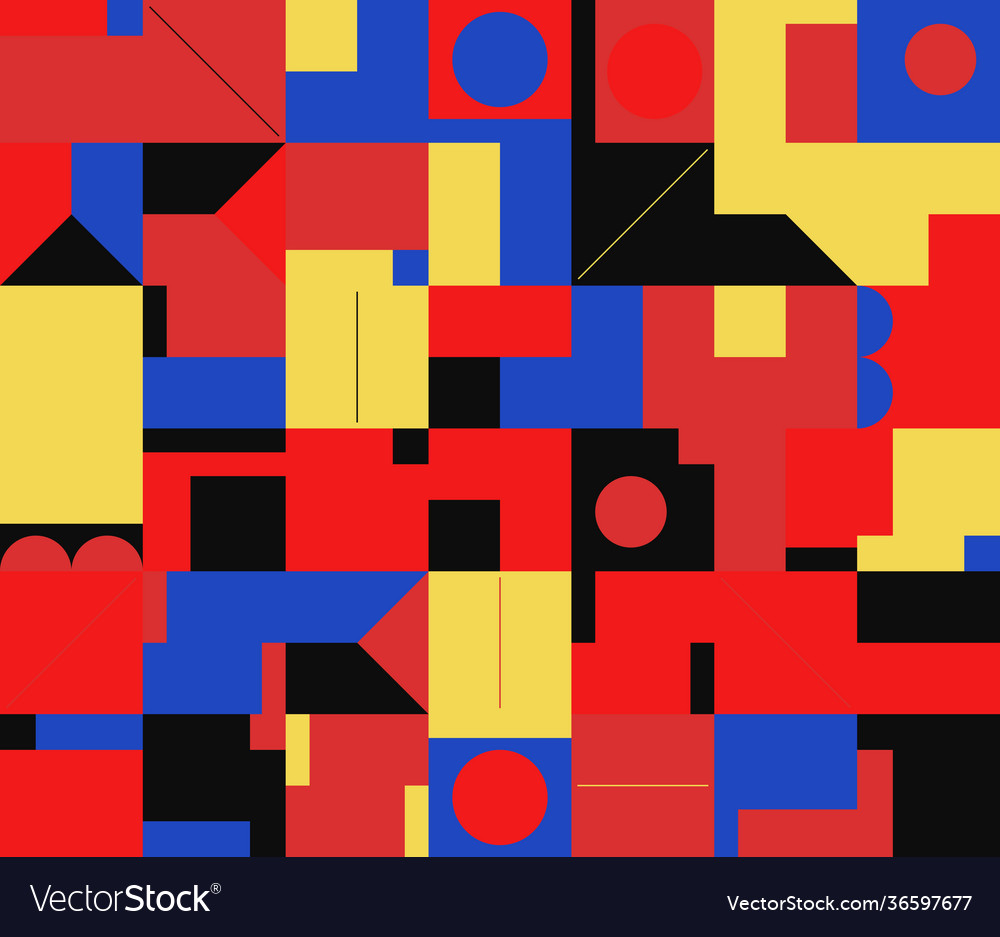 Brutalism design abstract pattern