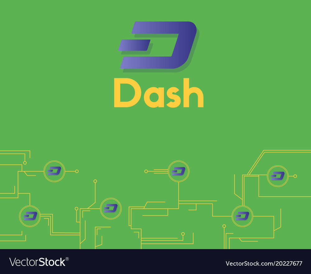 Dash blockchain circuit technology background