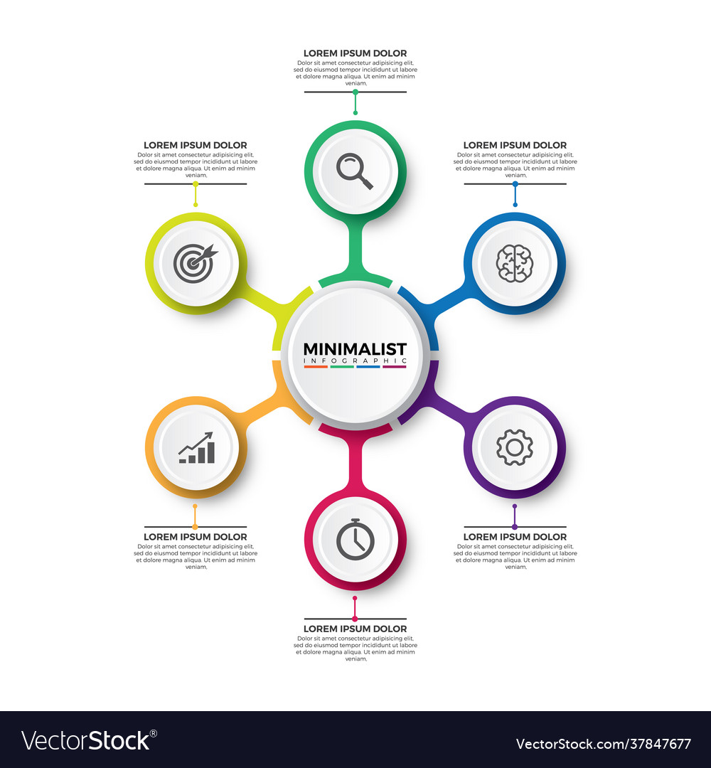 Info graphic label design template with icons