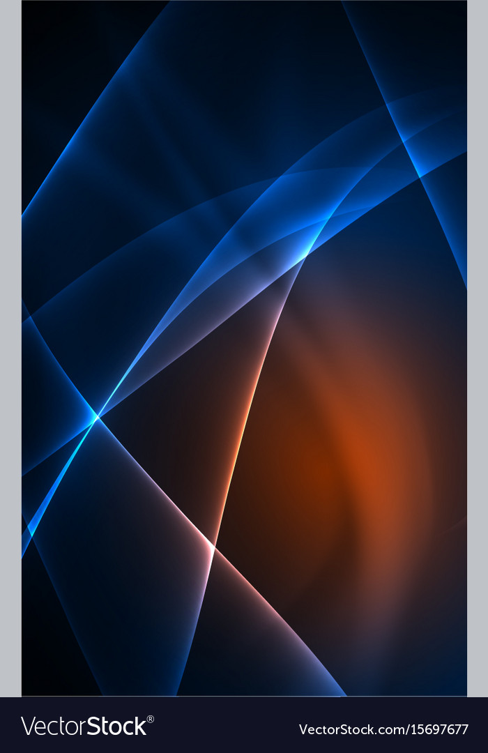 Polar lights concept background