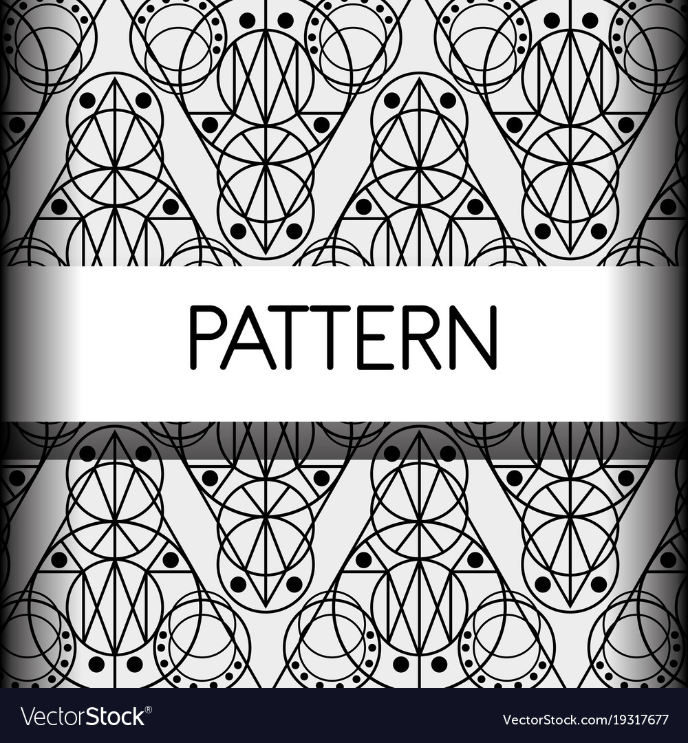 Seamless pattern graphic background design
