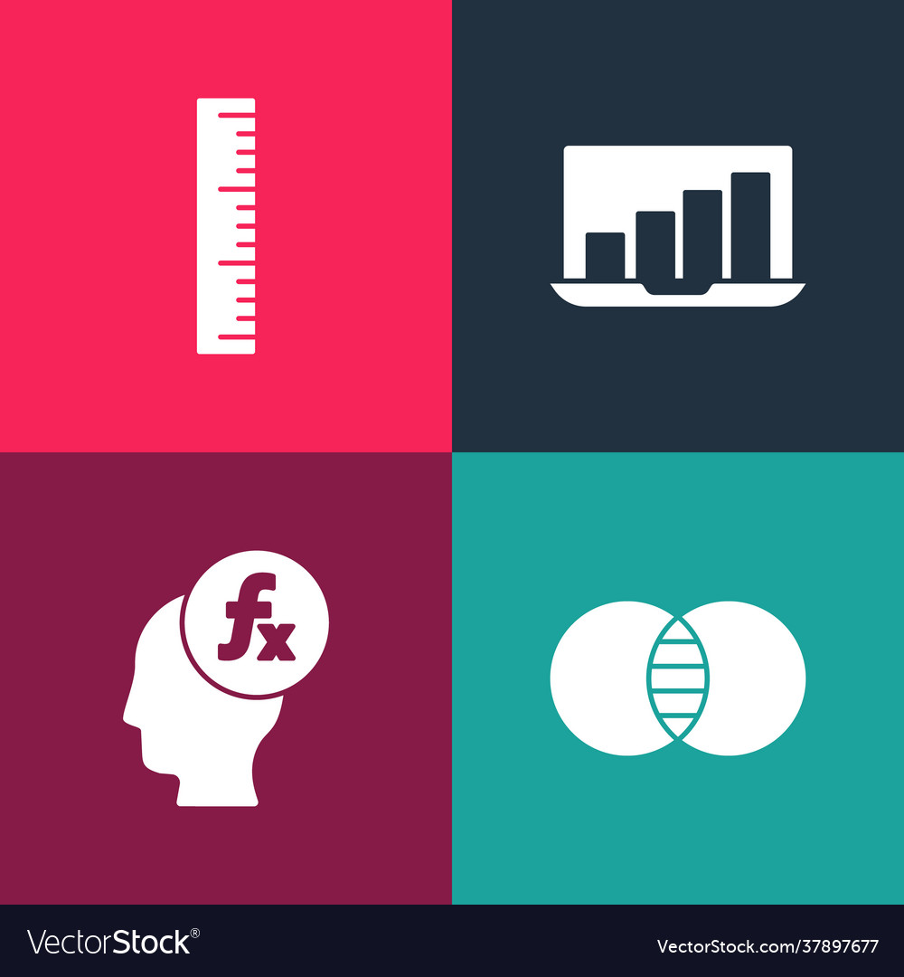 Set pop art mathematics sets a and b function vector image Set pop art mathematics sets a and b function