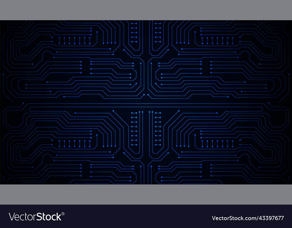 Technology background with hi-tech digital data vector image Technology background with hi-tech digital data