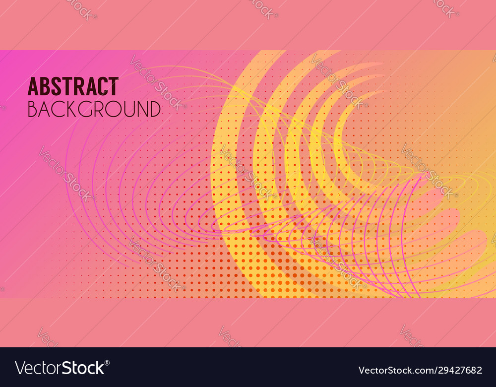 Abstract background design landing page