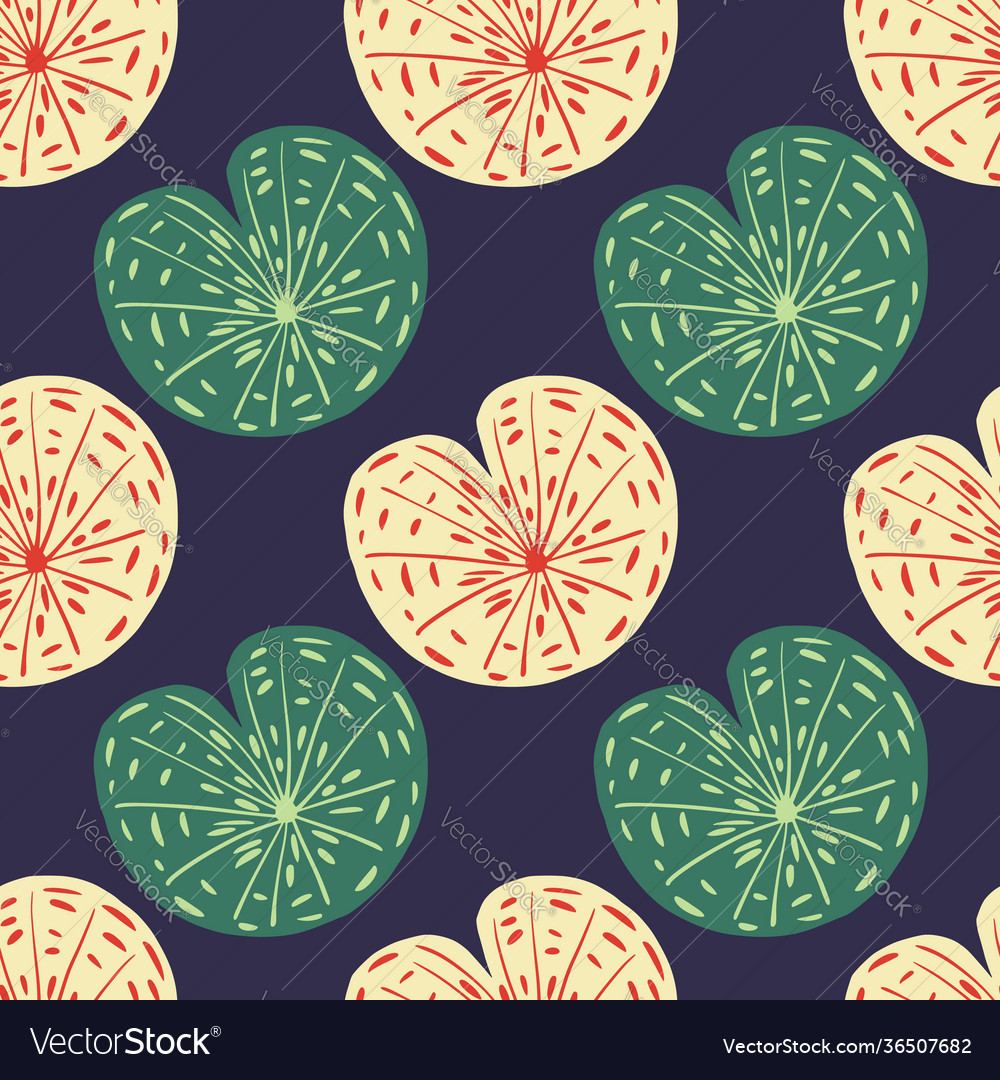 Bloom seamless pattern with japanese botanic