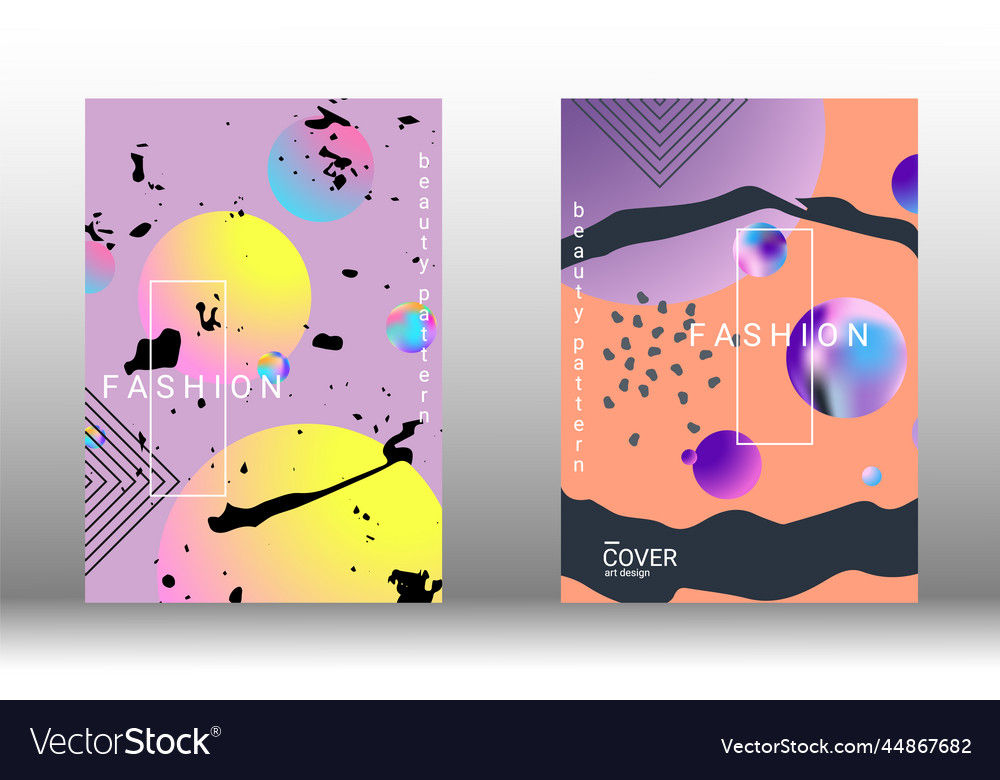 Future futuristic template with abstract forms vector image Future futuristic template with abstract forms