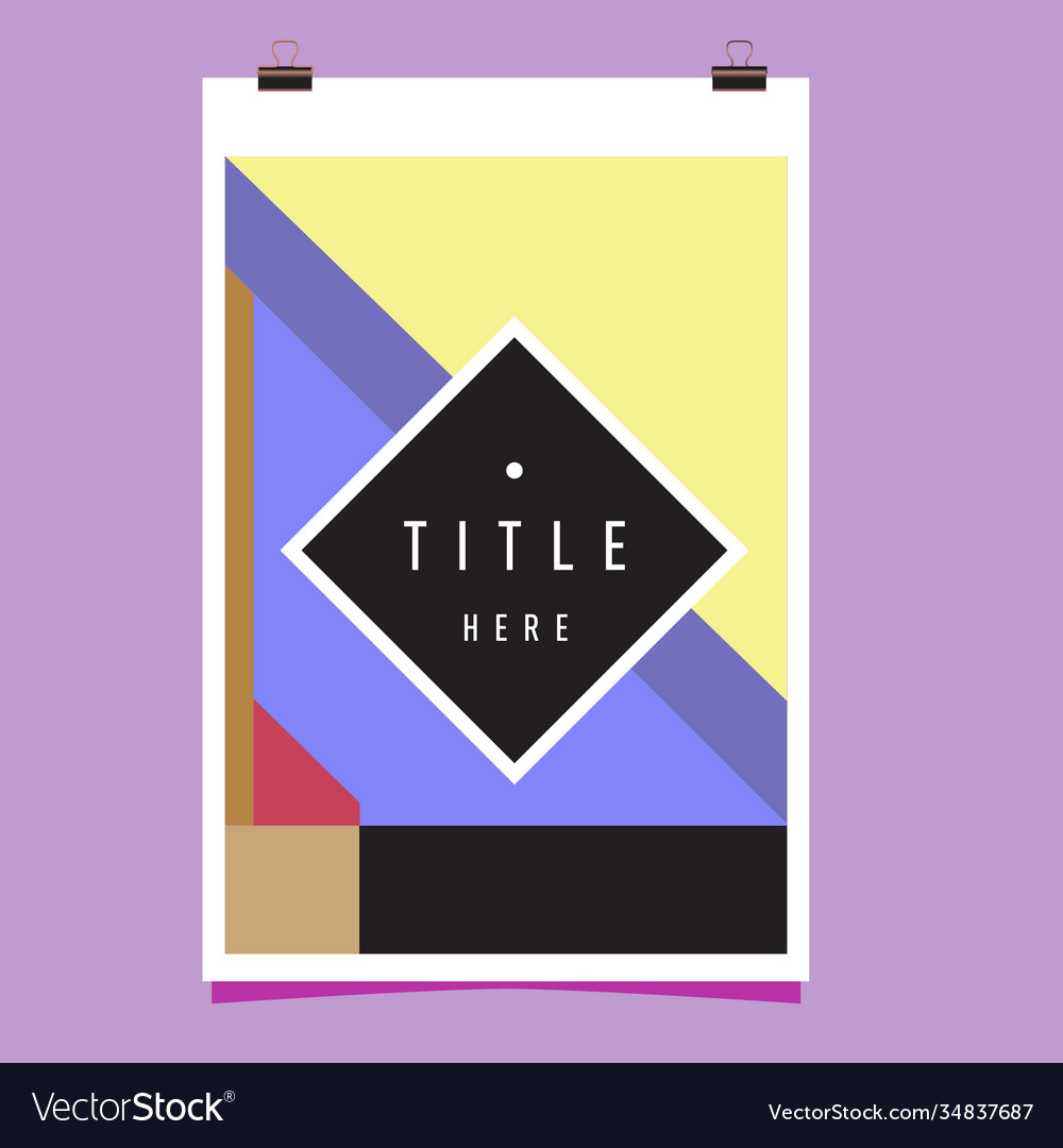 Abstract colorful geometric pattern background Vector Image Abstract colorful geometric pattern background