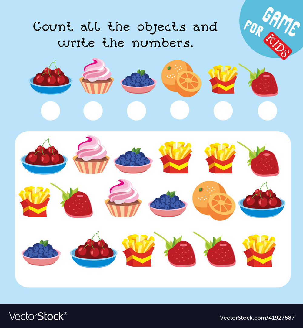 How many objects do you see here count and write