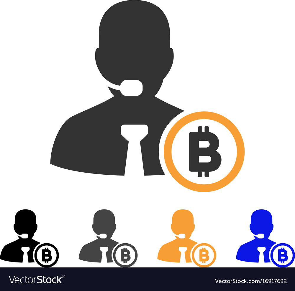 Bitcoin operator manager icon