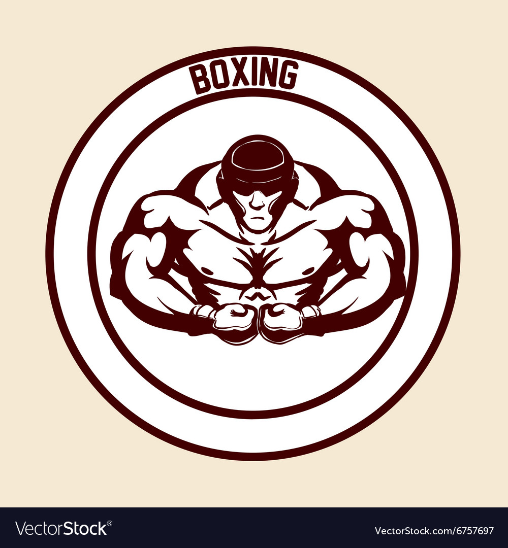 Boxing sport design Royalty Free Vector Image - VectorStock