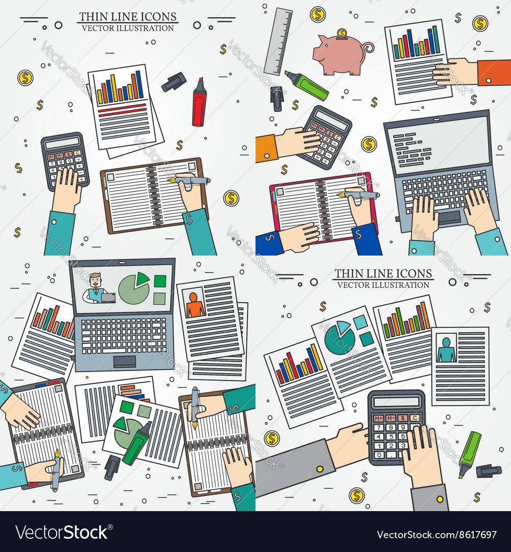 Concepts For Business Analysis And Planning Vector Image 6160