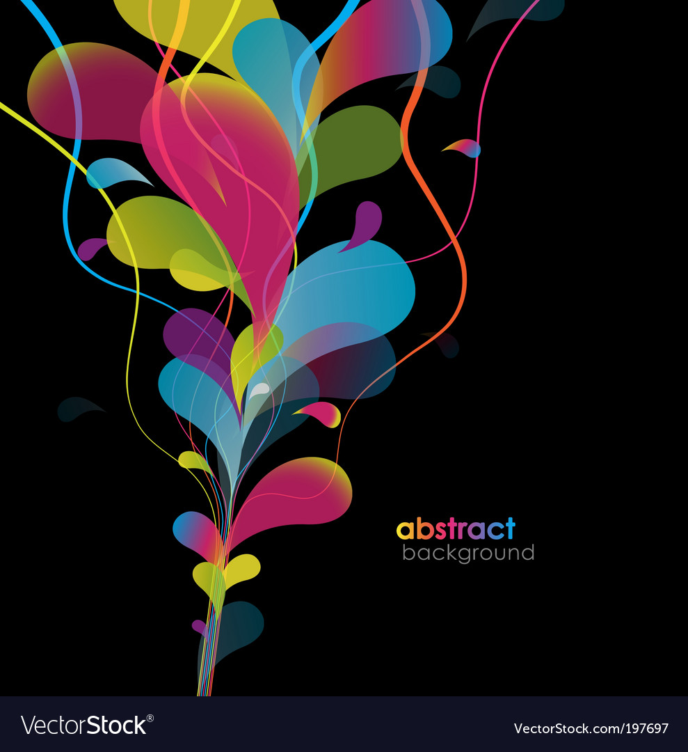 Dynamic Colored Abstract Background