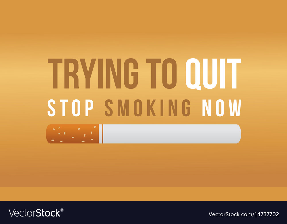 Background stop smoking no tobacco day Royalty Free Vector