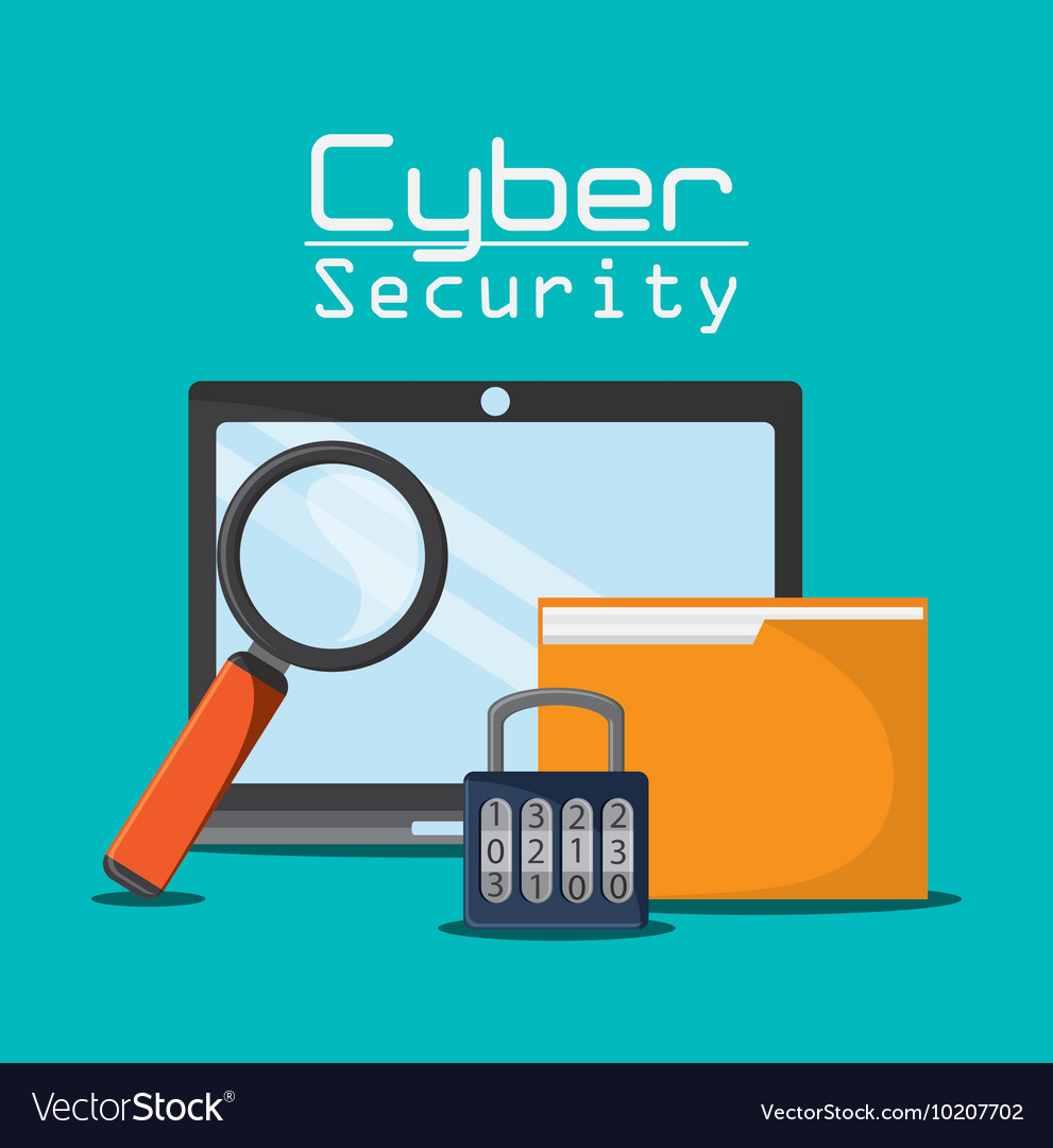 Cyber and system security icon
