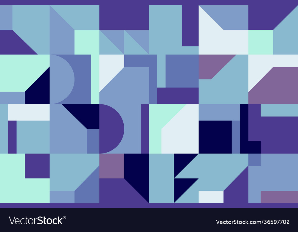Deconstructed abstract pattern design Vector Image Deconstructed abstract pattern design