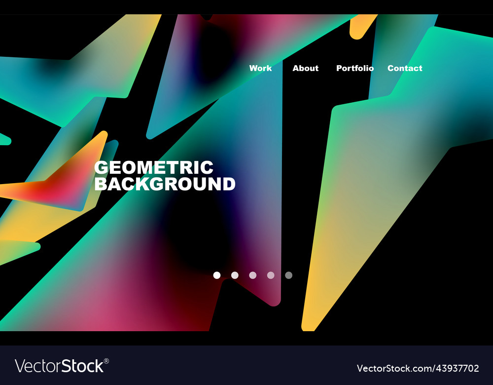 Shards shape composition abstract background web