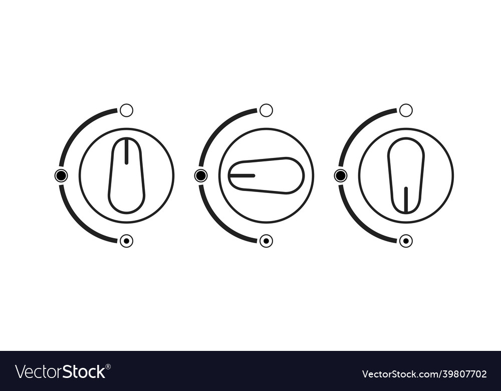 Schalttastensteuerung isoliertes Symbol