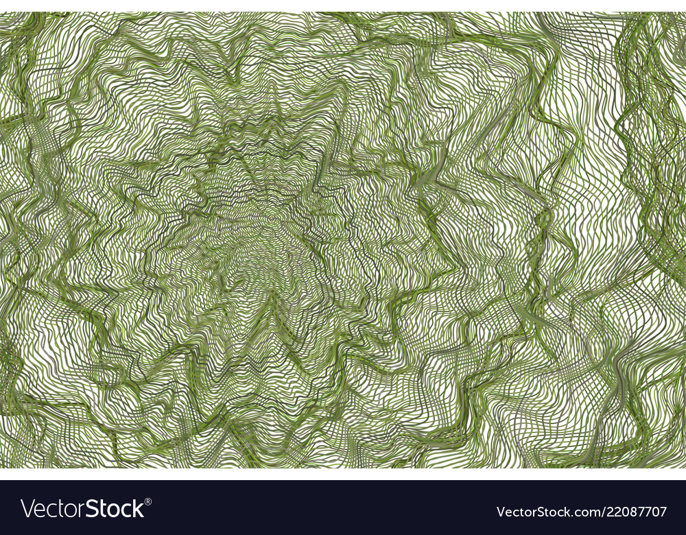 Abstract lines wave pattern generative art