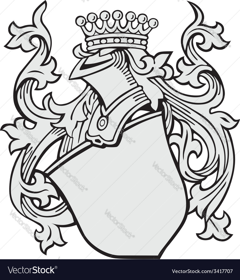 Aristocratic emblem no3 Royalty Free Vector Image