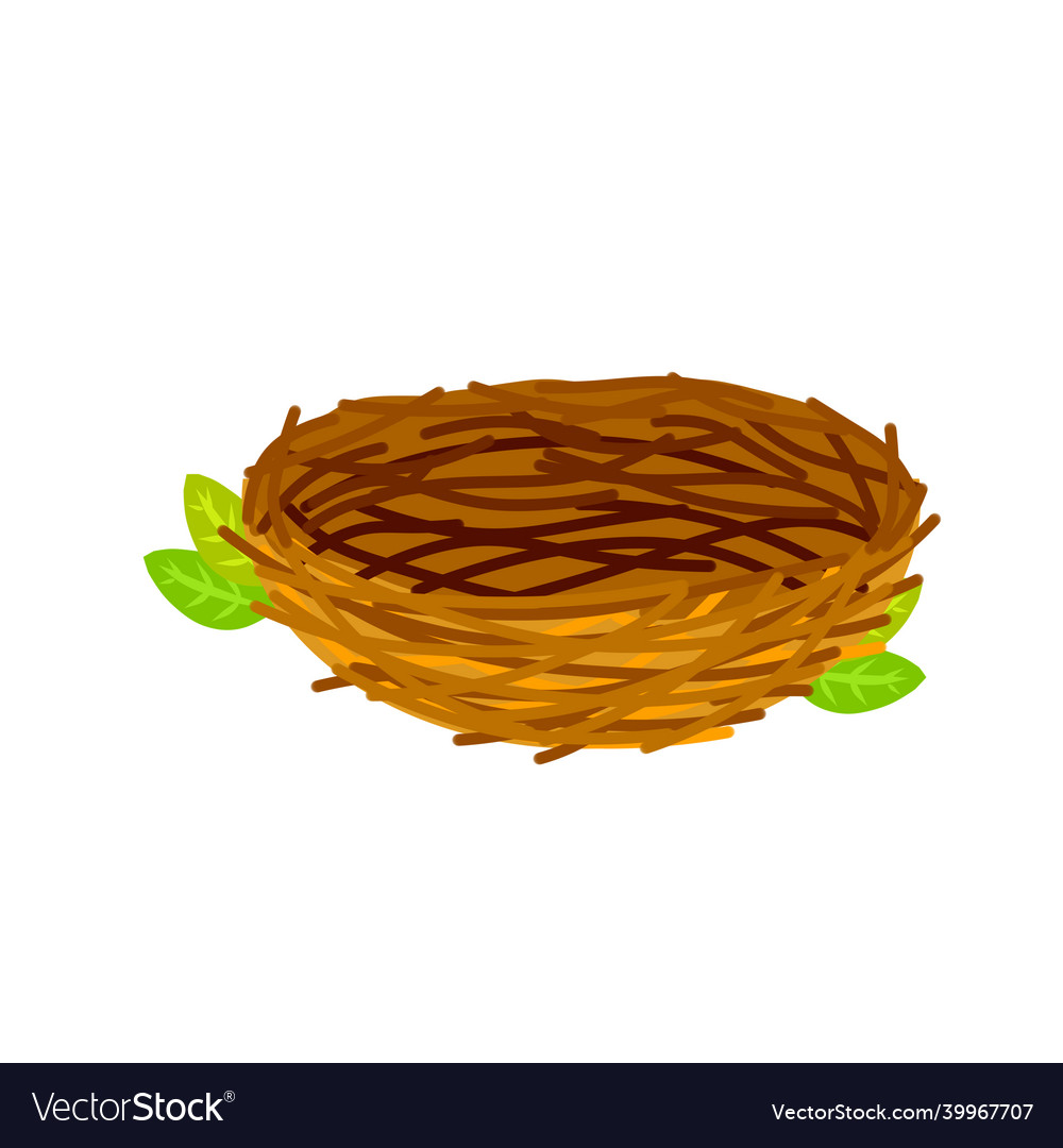 Bird nest element of forest