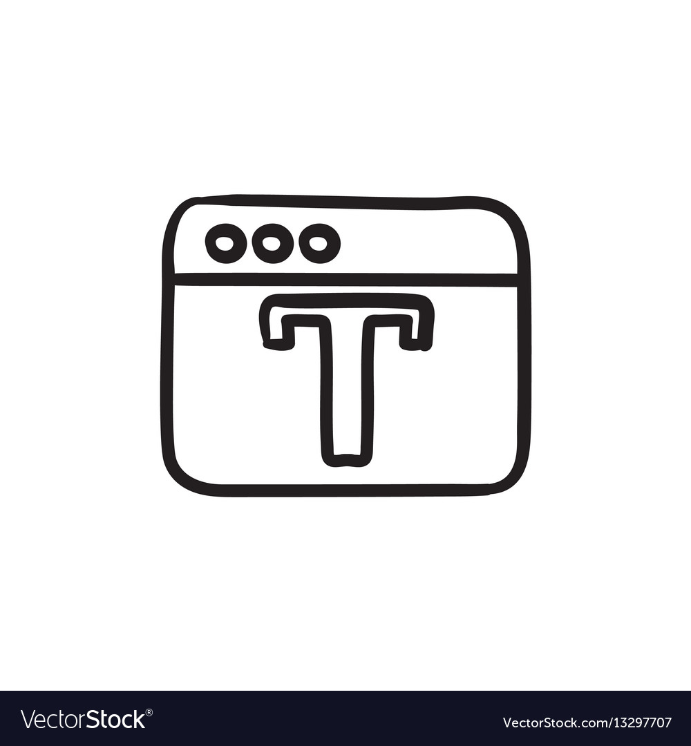 Design editor tool sketch icon