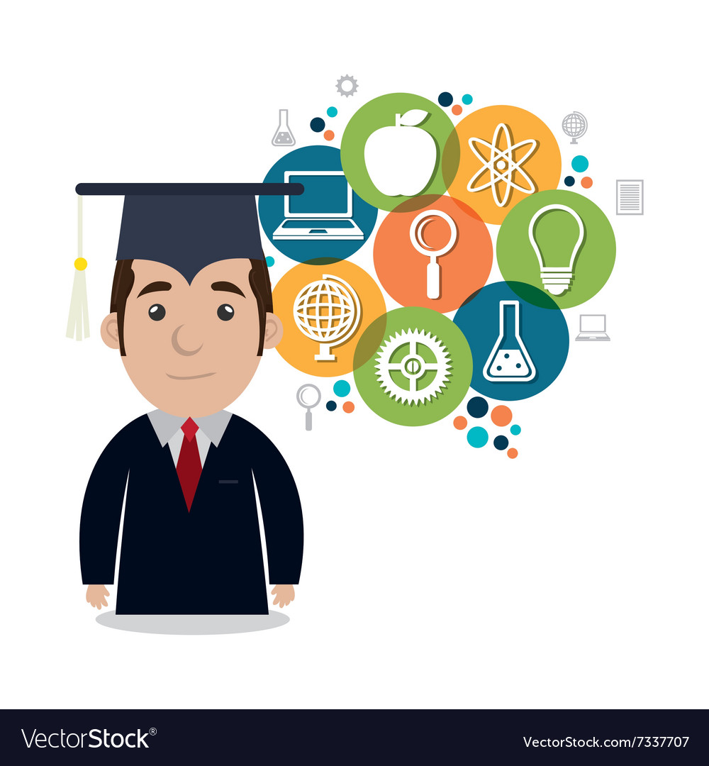 Education and learning Royalty Free Vector Image