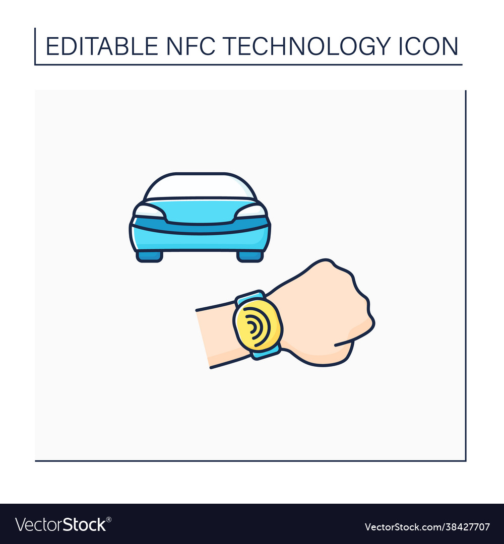 Nfc color icon