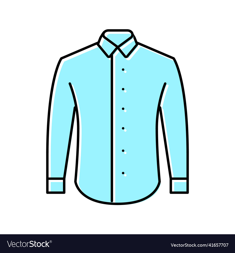 Shirt man clothes color icon