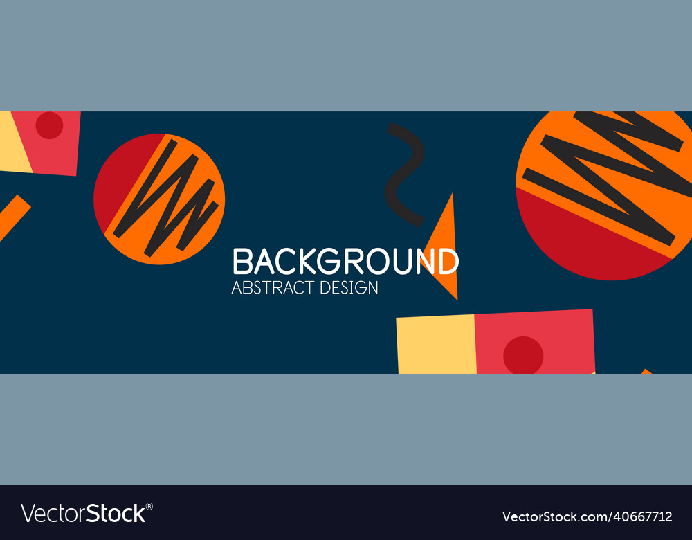 Abstract background blocks lines triangles vector image Abstract background blocks lines triangles