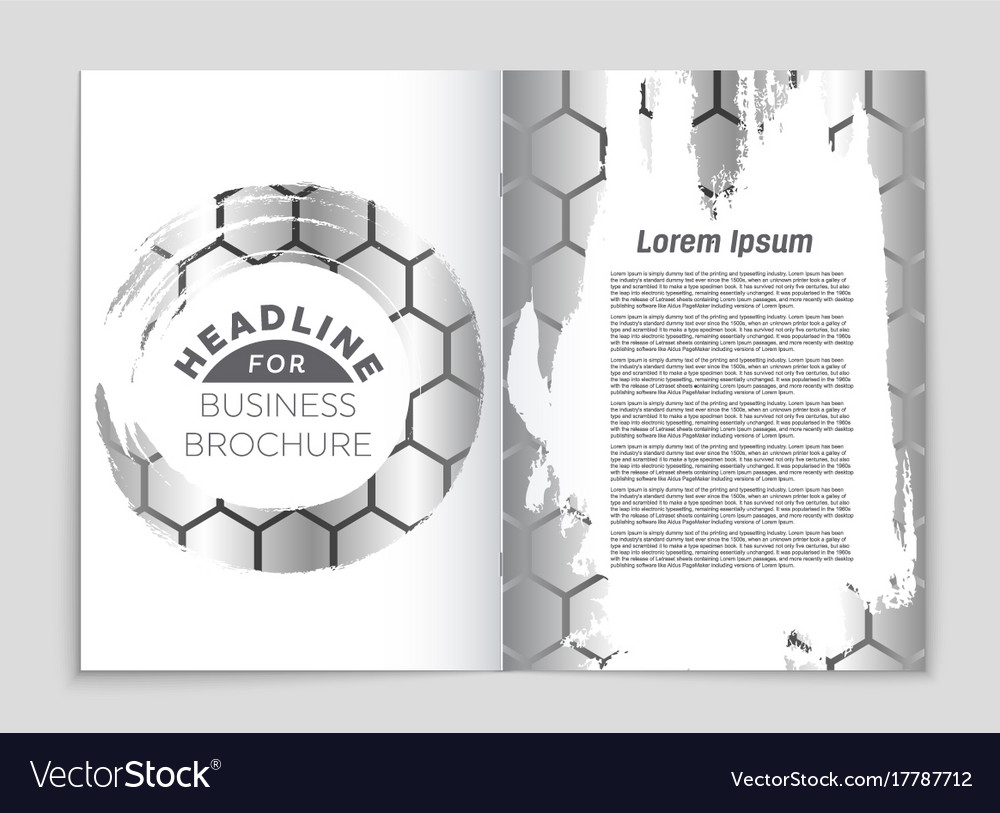 Abstract layout background set for art