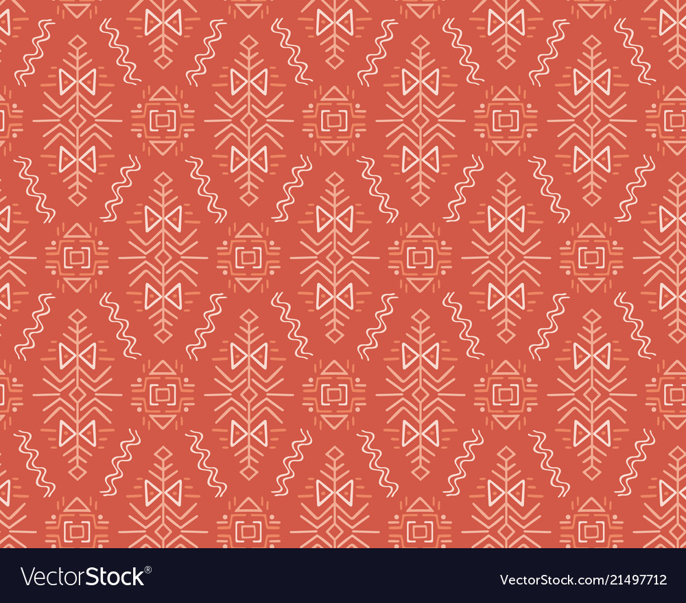 Ethnic style seamless pattern