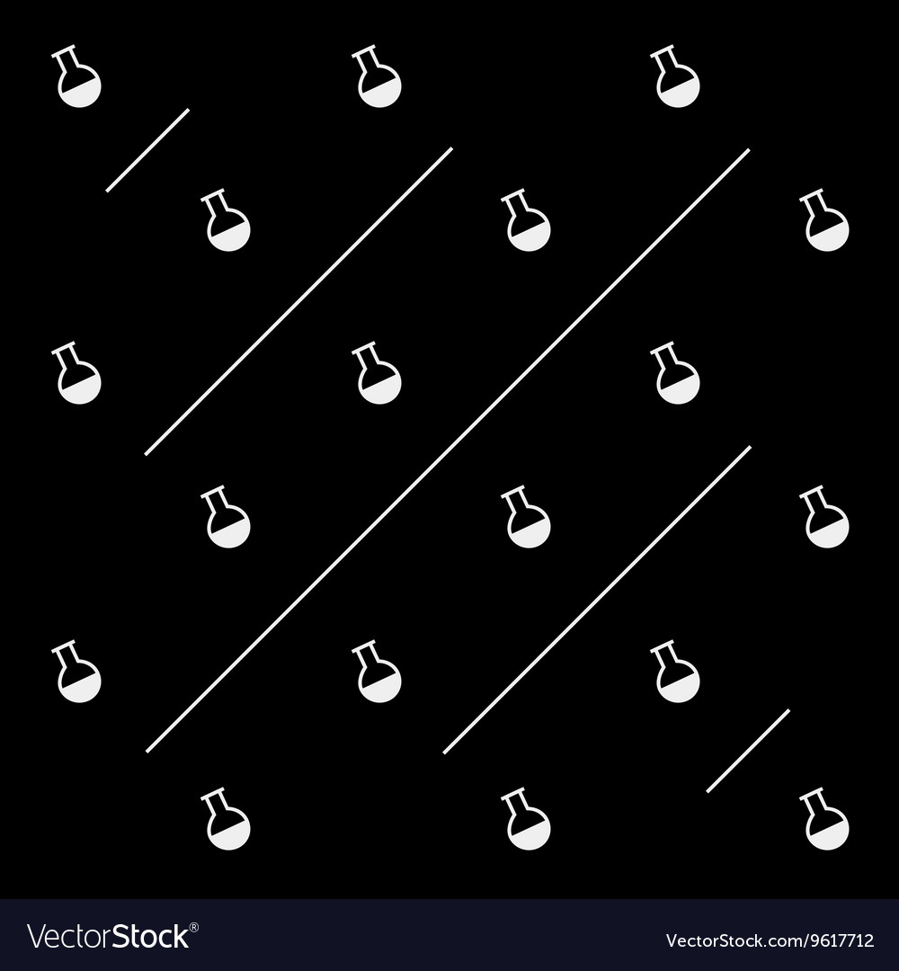 Geometric simple monochrome pattern
